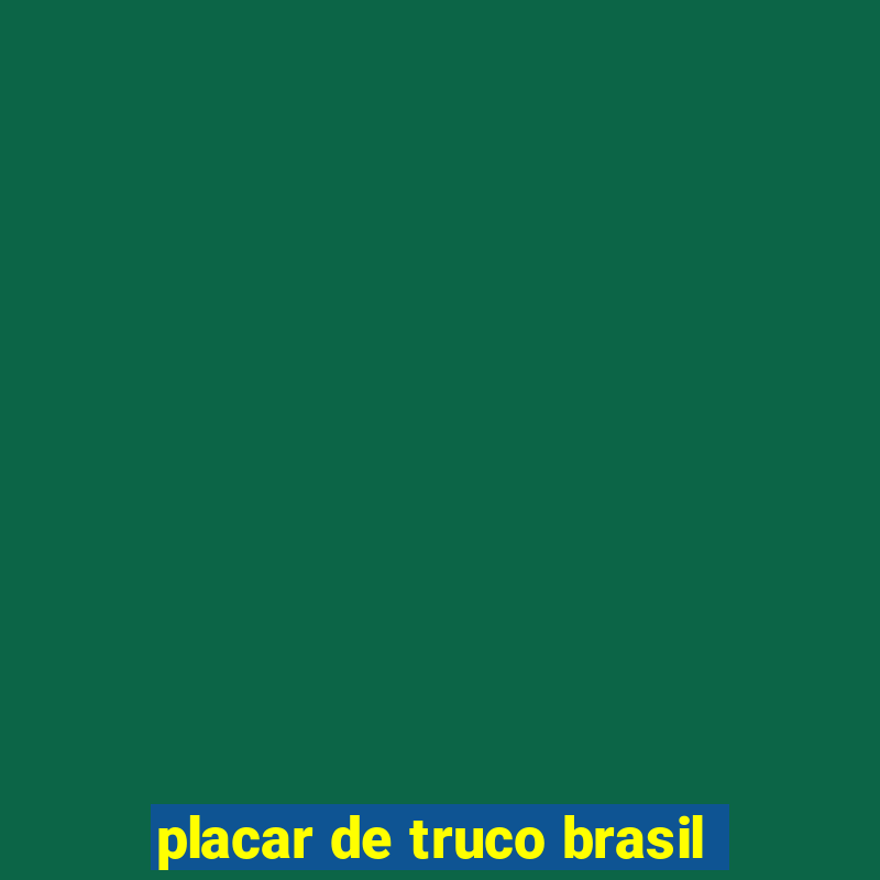 placar de truco brasil